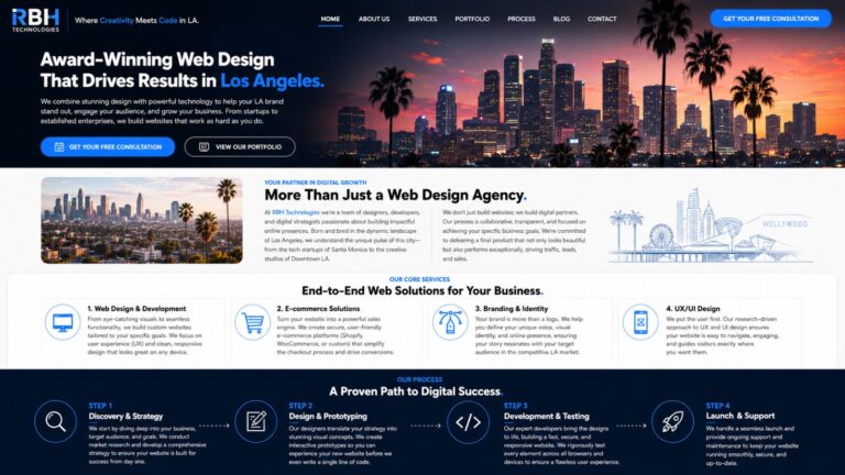  Web design agency in Los Angeles