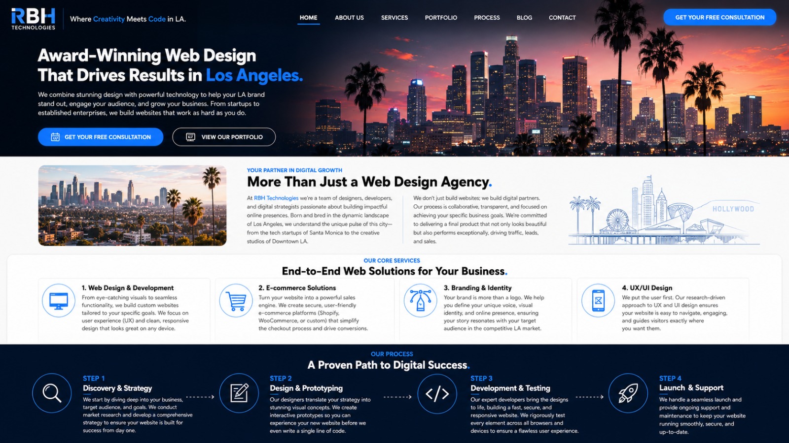  Web design agency in Los Angeles