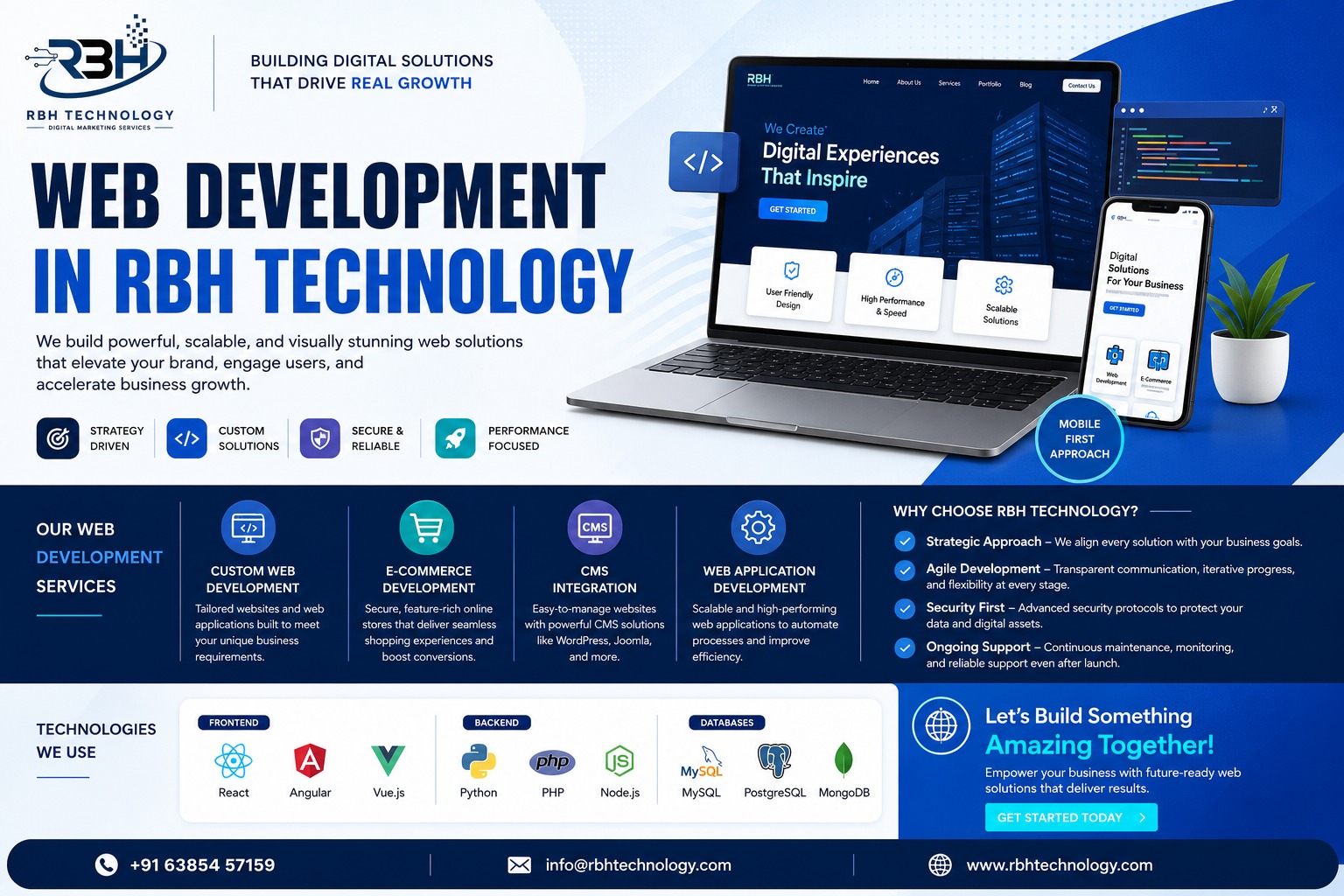 Web Development in RBH Technology